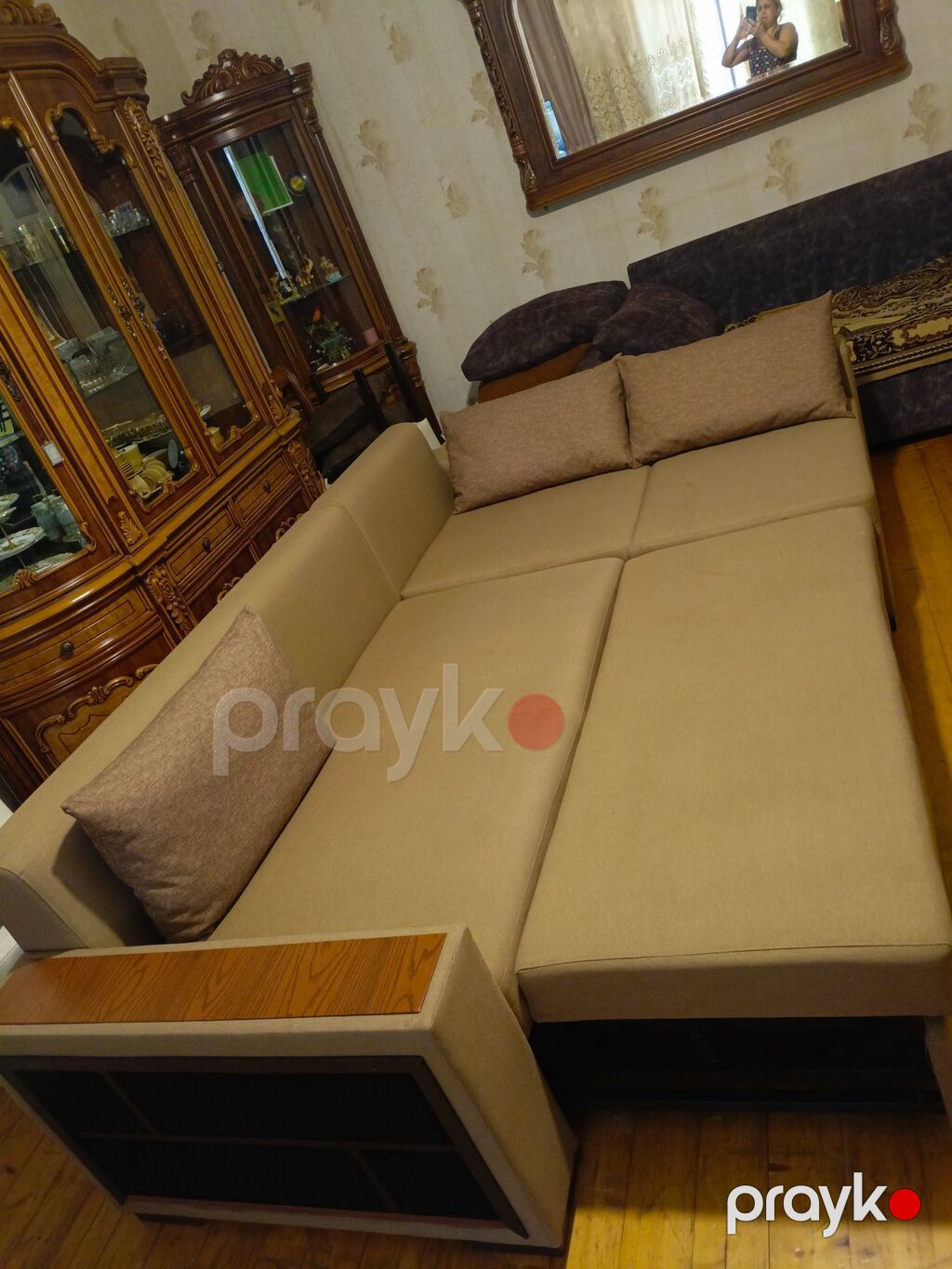 İşlənmiş, Künc divan, Divan, Bazalı, Açılan — Yumşaq mobilya dəstləri, Bakı (9)