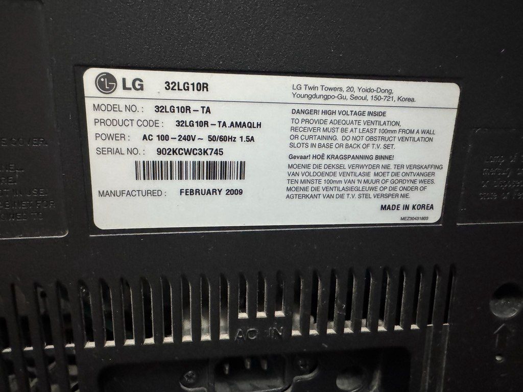 Televizor "LG" — TV və Video, Bakı (4)