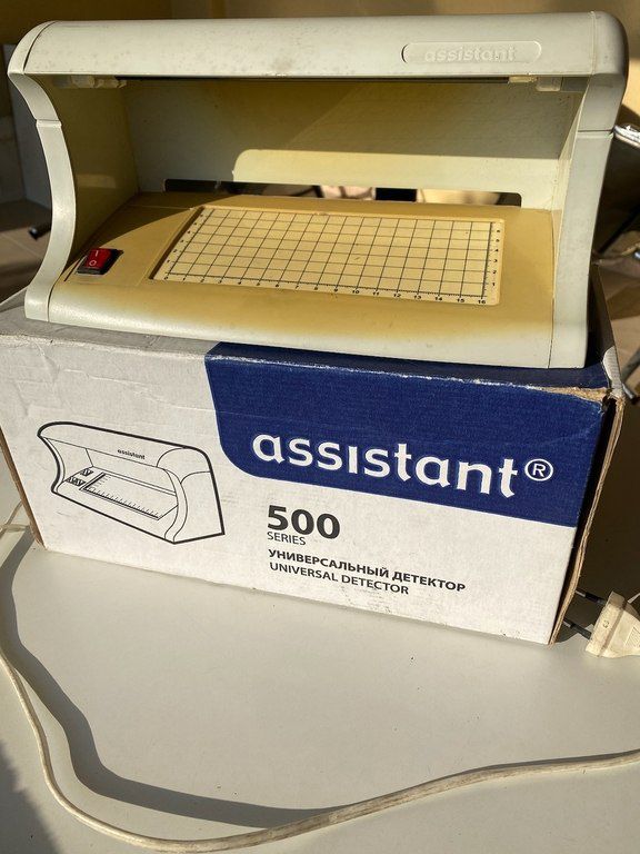 Детектор банкнот "Assistant 502" — Ofis texnikası və istehlak malları, Bakı