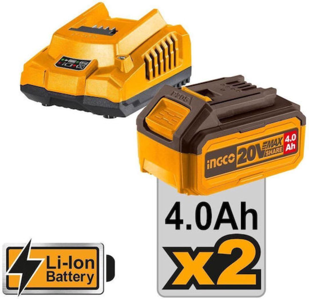 Ingco CIWLI2085 akkumulyatorlu zərbəli qaykaaçan 20V 850Nm — Təmir və inşaat, Bakı (2)