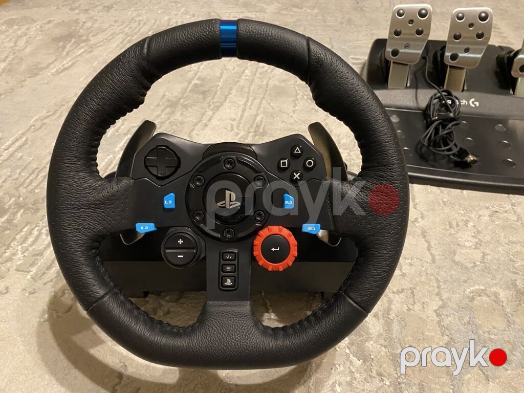Logitech G29 Driving Force sükan və 3 pedaldan ibarət yarış qurğusu — Masaüstü kompüterlər, Bakı (6)