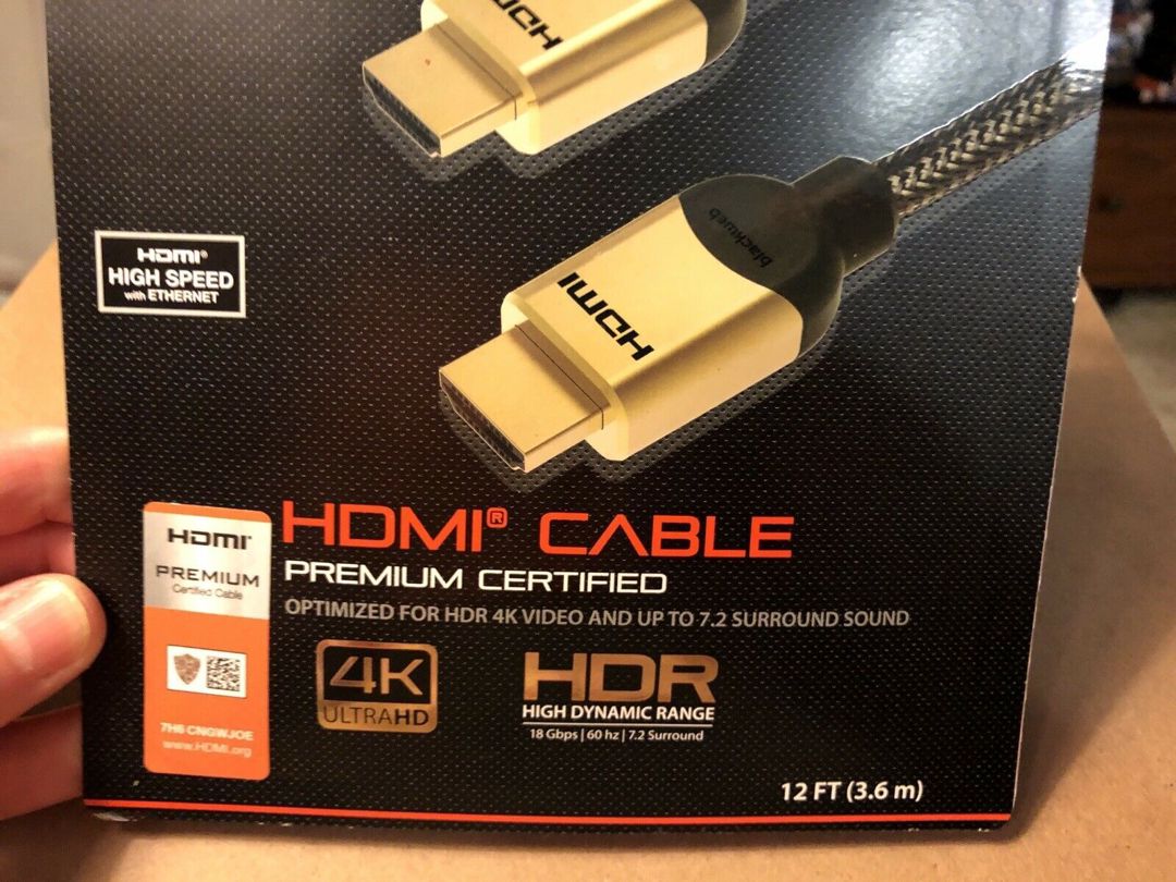 HDMI Premium Sertifikatlı 4K Ultra HD kabeli — Periferik cihazlar, Bakı (3)