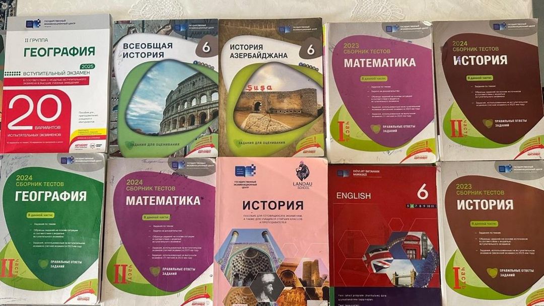 Rus sektor üçün test kitabları — Məktəb və təhsil malları, Bakı (2)