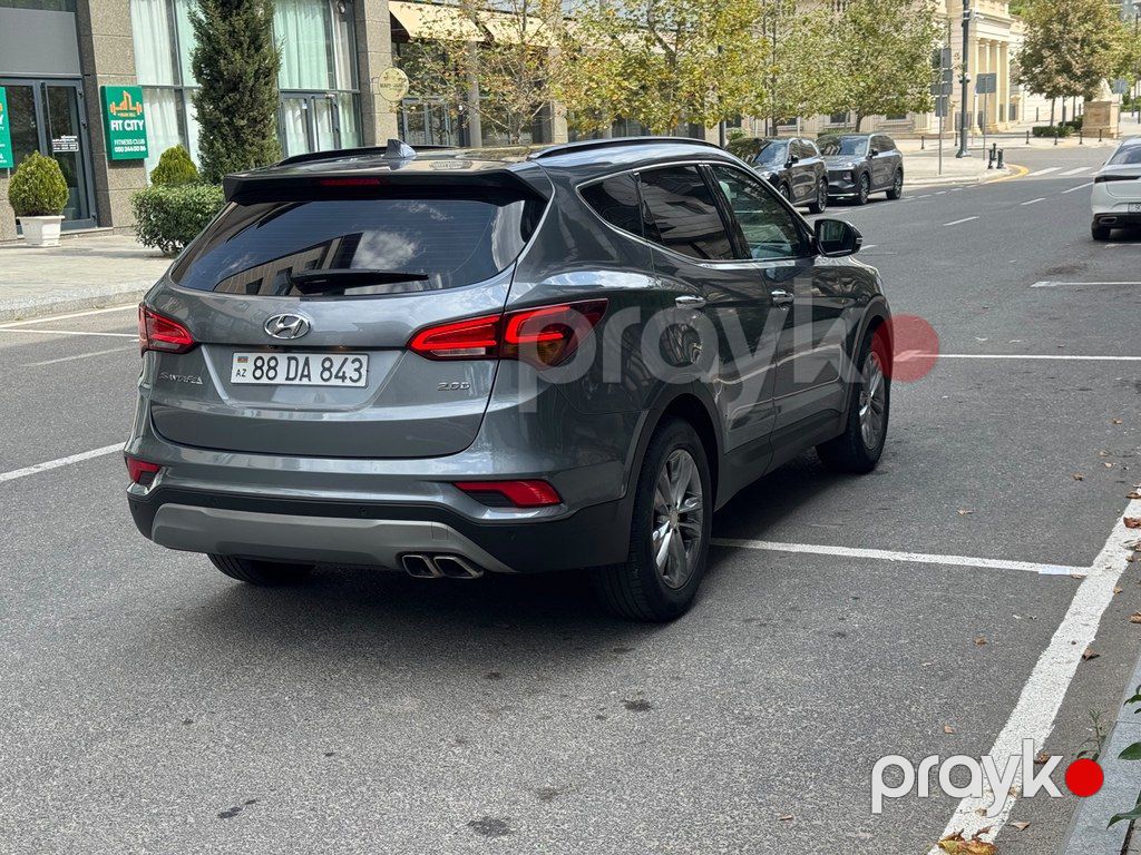 Hyundai Santa Fe, 2.0 L, 2017 il, 185 000 km — Avtomobillər, Bakı (6)