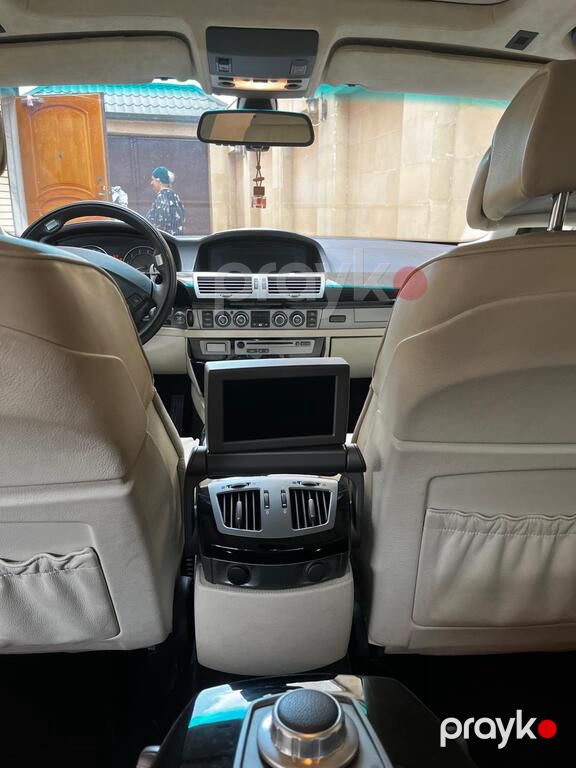 BMW 750, 4.8 L, 2008 il, 250 000 km — Avtomobillər, Bakı (8)