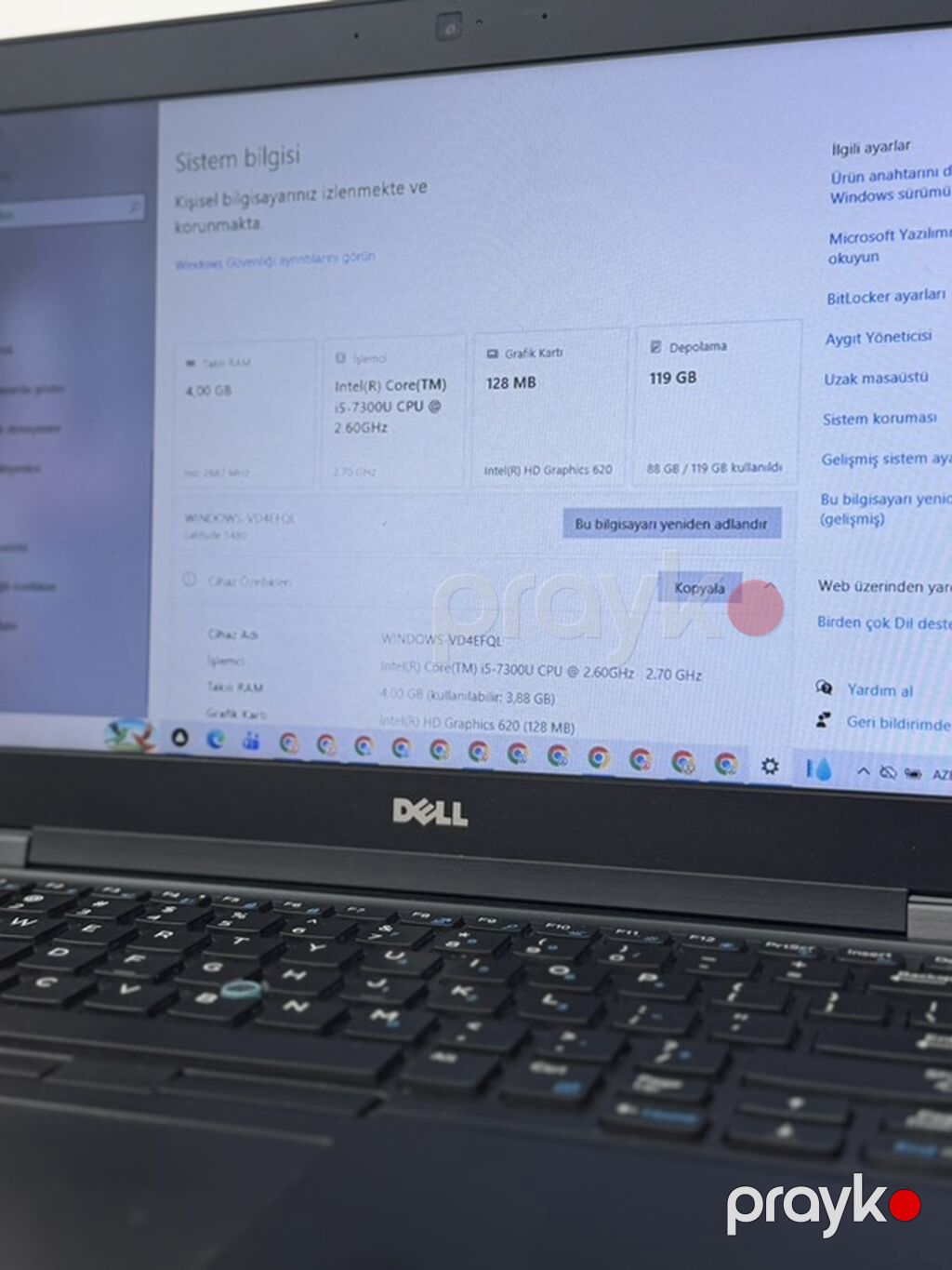 İşlənmiş Dell Latitude, 14 Intel Core i5, 128 GB, Ödənişli çatdırılma — Dell, Bakı (2)