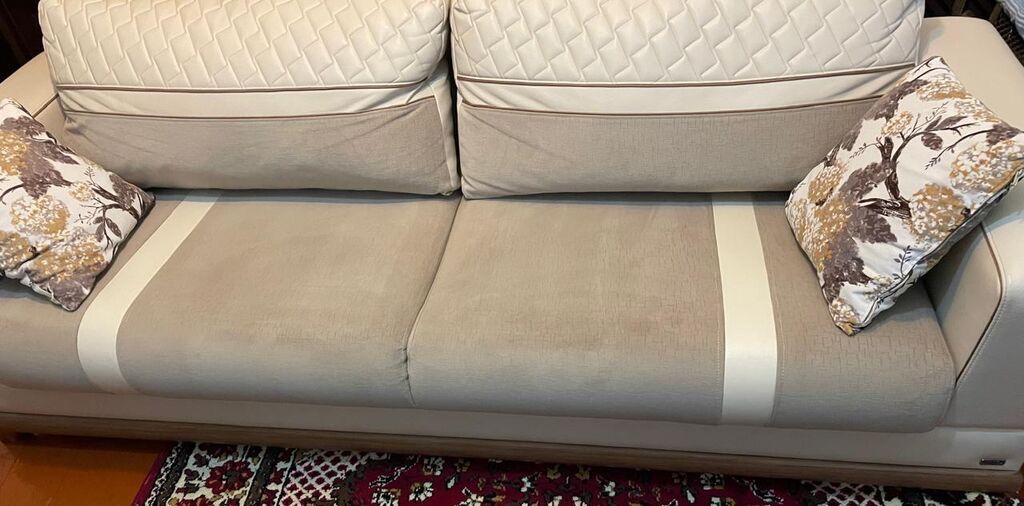 Türkiyənin Mondi Mobilyasına aid 1 ədəd divan,2 ədəd kreslo dəsti — Yumşaq mobilya dəstləri, Bakı (2)