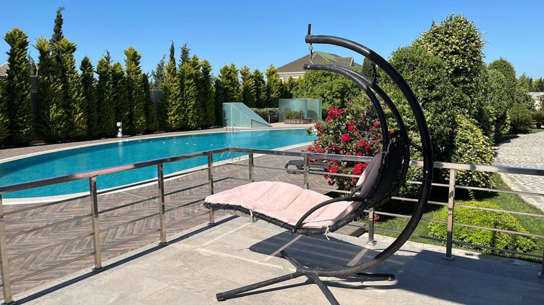 İcarəyə verilir 8 otaqlı həyət evi/bağ evi 800 m² — Ev, villa, Bakı (4)