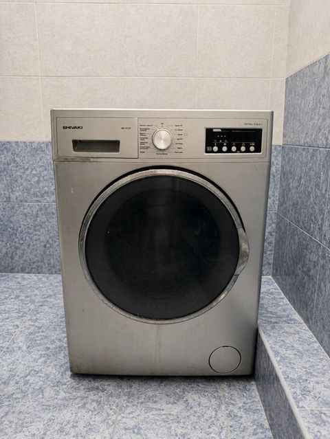 Paltaryuyan maşın Shivaki, 8 kq, İşlənmiş, Avtomat, Qurutmasız, Ödənişli çatdırılma, Rayonlara çatdırılma — Bakı