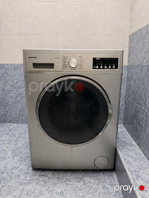 Paltaryuyan maşın Shivaki, 8 kq, İşlənmiş, Avtomat, Qurutmasız, Ödənişli çatdırılma, Rayonlara çatdırılma — Bakı