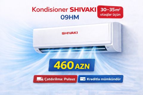 Kondisioner Shıvaki 09HM — Bakı