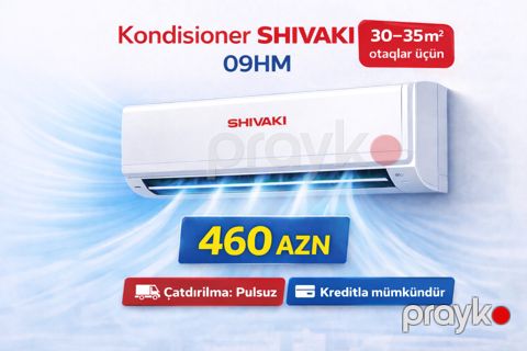 Kondisioner Shıvaki 09HM — Bakı