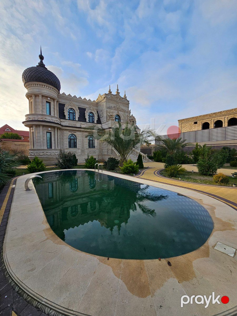 Satılır 6 otaqlı həyət evi/bağ evi 525 m² — Ev, villa, Bakı (2)