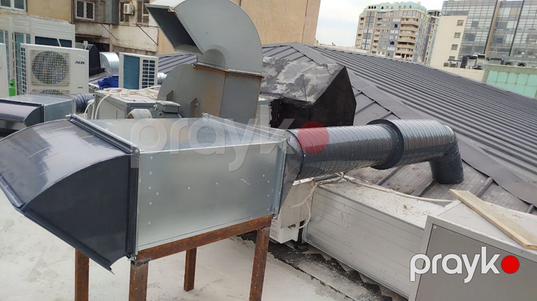 Havalandırma və kondisioner quraşdırılması — Aparatların təmiri və quraşdırılması, Bakı (9)
