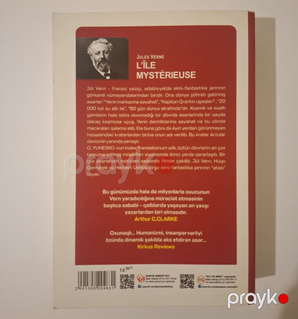 Təzə vəziyyətdədir. Heç bir cırıqdan yazıdan söz gedə bilməz. Oxuyub — Kitablar, Bakı (2)
