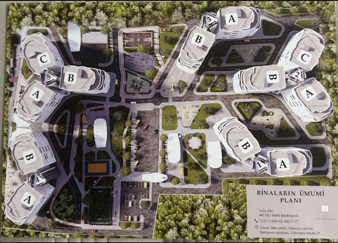 Satılır 1 otaqlı yeni tikili 50.4 m² — Mənzil, Bakı (5)