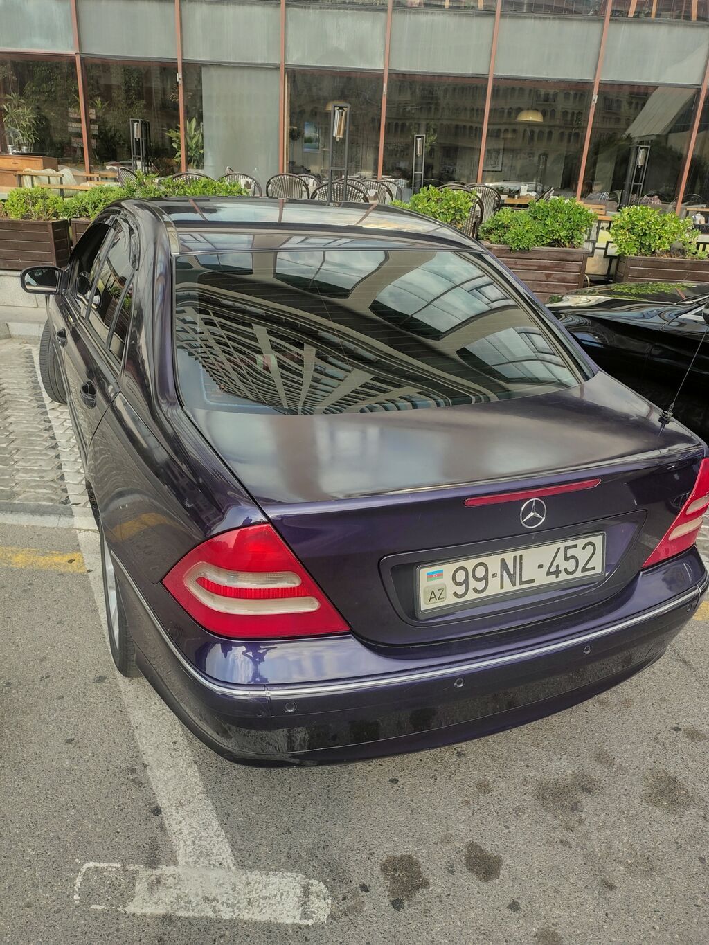 Mercedes-Benz C-Class (W203) sedan - Kuzov: 4 qapılı sedan, tünd — Avtomobillər, Bakı (2)