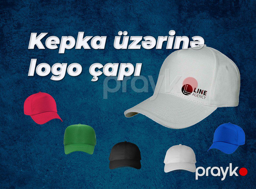Kepka üzərinə çap — Reklama, IT, marketing, Bakı