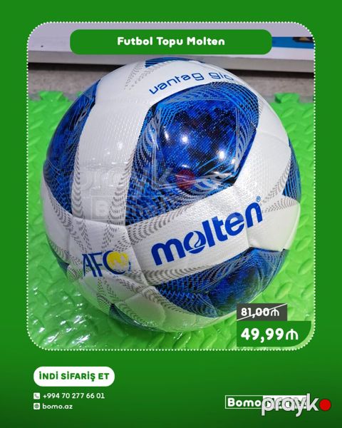Futbol Topu Molten - Brend: Molten - Model: Vantaggio (üzərində — Bakı