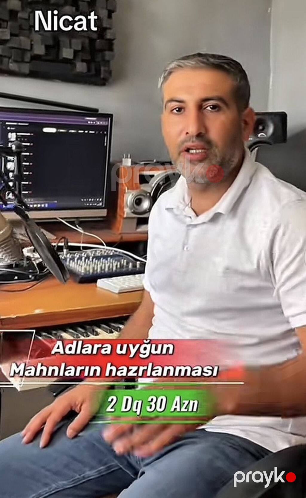 Xidmət: Adlara uyğun mahnıların hazırlanması - Professional studiyada — Musiqiçilər, DJ, Gəncə (2)