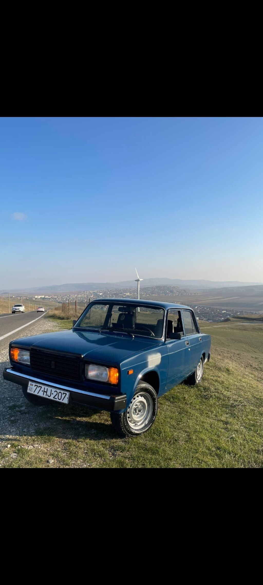 Model: Lada vaz (VAZ 2107) sedan Kuzov: 4 qapı, mavi rəng, bəzi — Avtomobillər, Bakı (3)