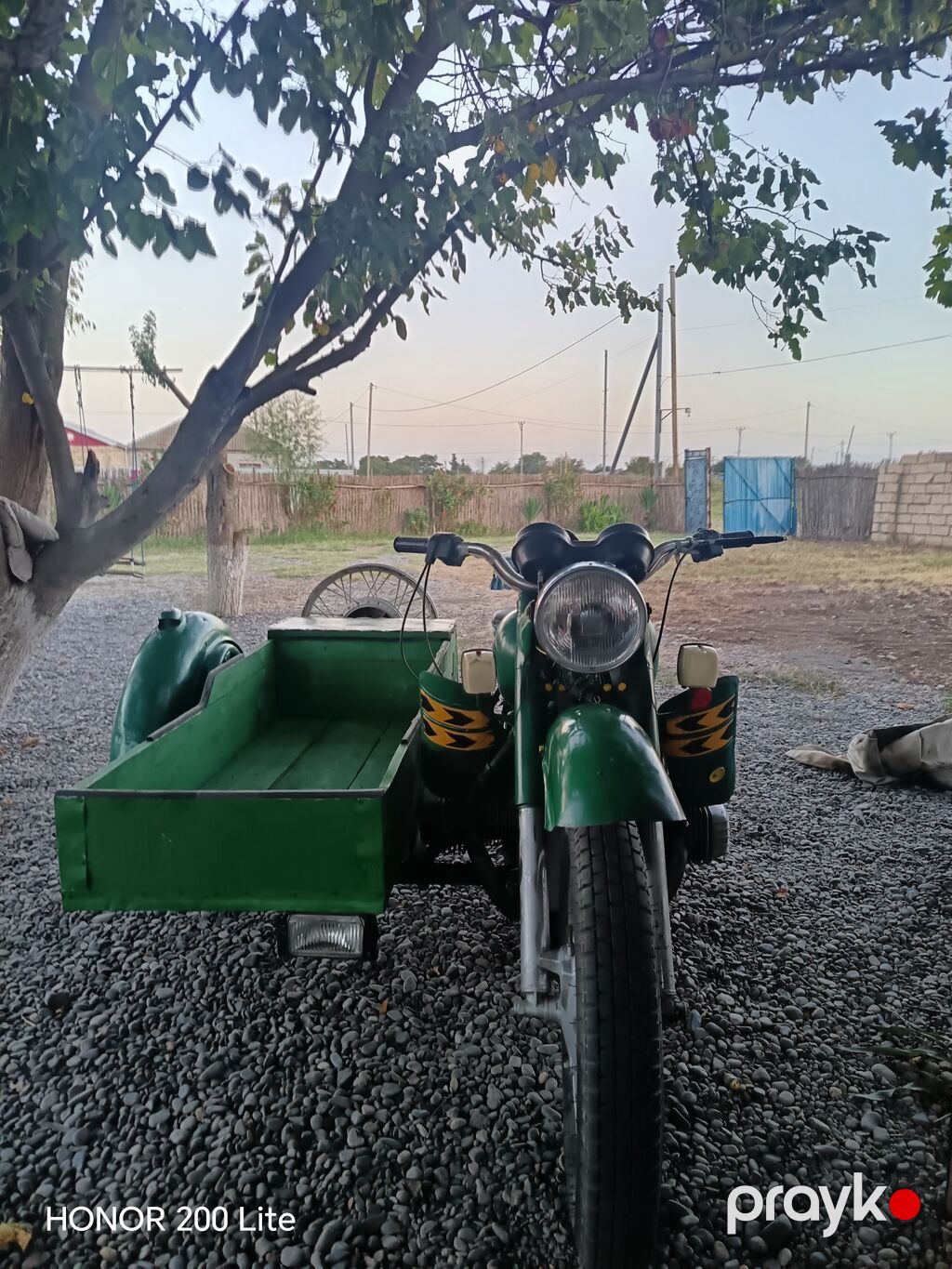 Yan qoşqulu moto 12 Volt Hec bir prabelmi yoxdu Altndaki Yag — Motosikletlər, Beyləqan (3)