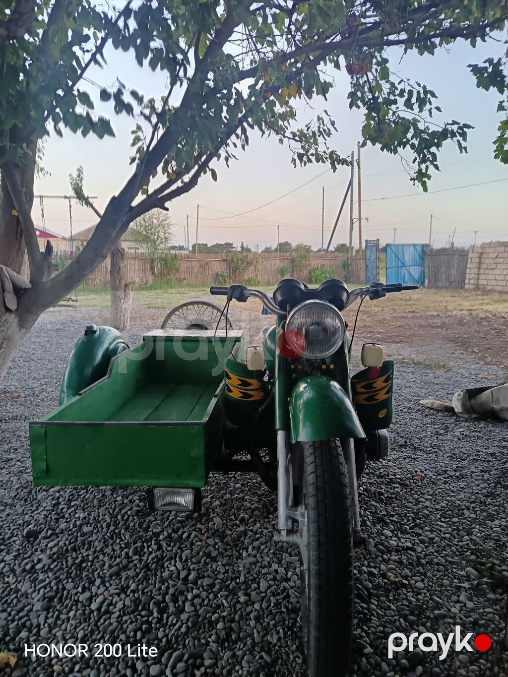 Yan qoşqulu moto 12 Volt Hec bir prabelmi yoxdu Altndaki Yag — Motosikletlər, Beyləqan (3)