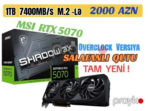 Msı RTX 5070 12GB — Bakı