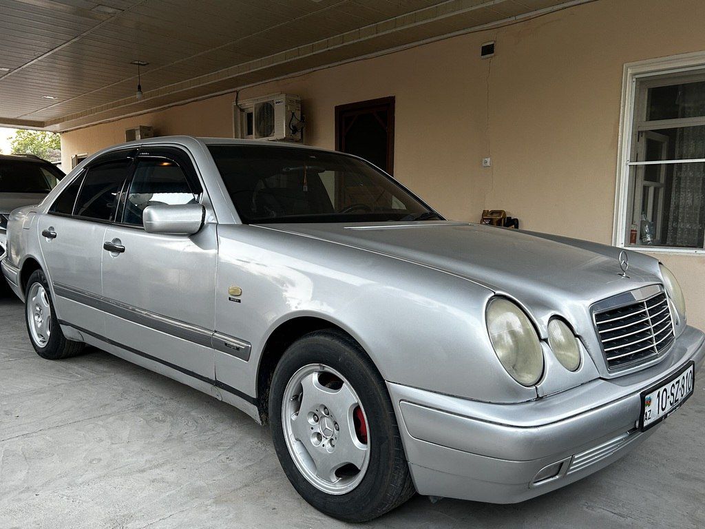 Mercedes E 230, 2.3 L, 1998 il, 543 260 km — Avtomobillər, Bərdə (4)