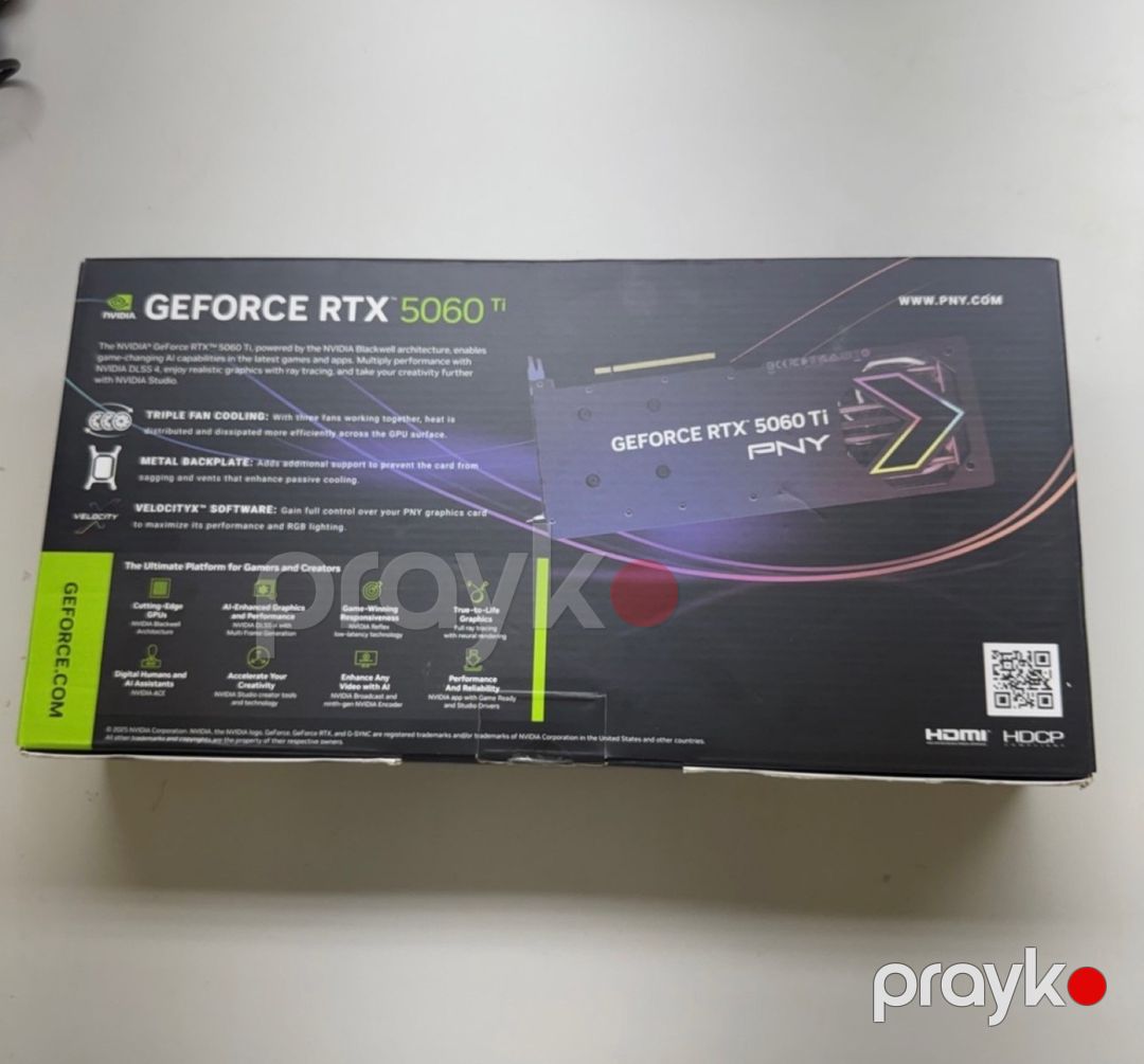 Pny RTX 5060 Ti 8GB — Kompüterlər və noutbuklar, Bakı (2)
