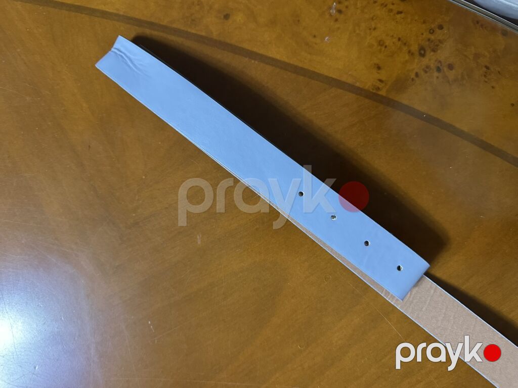 Ralph Lauren Polo kəməri – açıq mavi rəng - Material: hamar teksturalı — Kəmər, Digah (2)