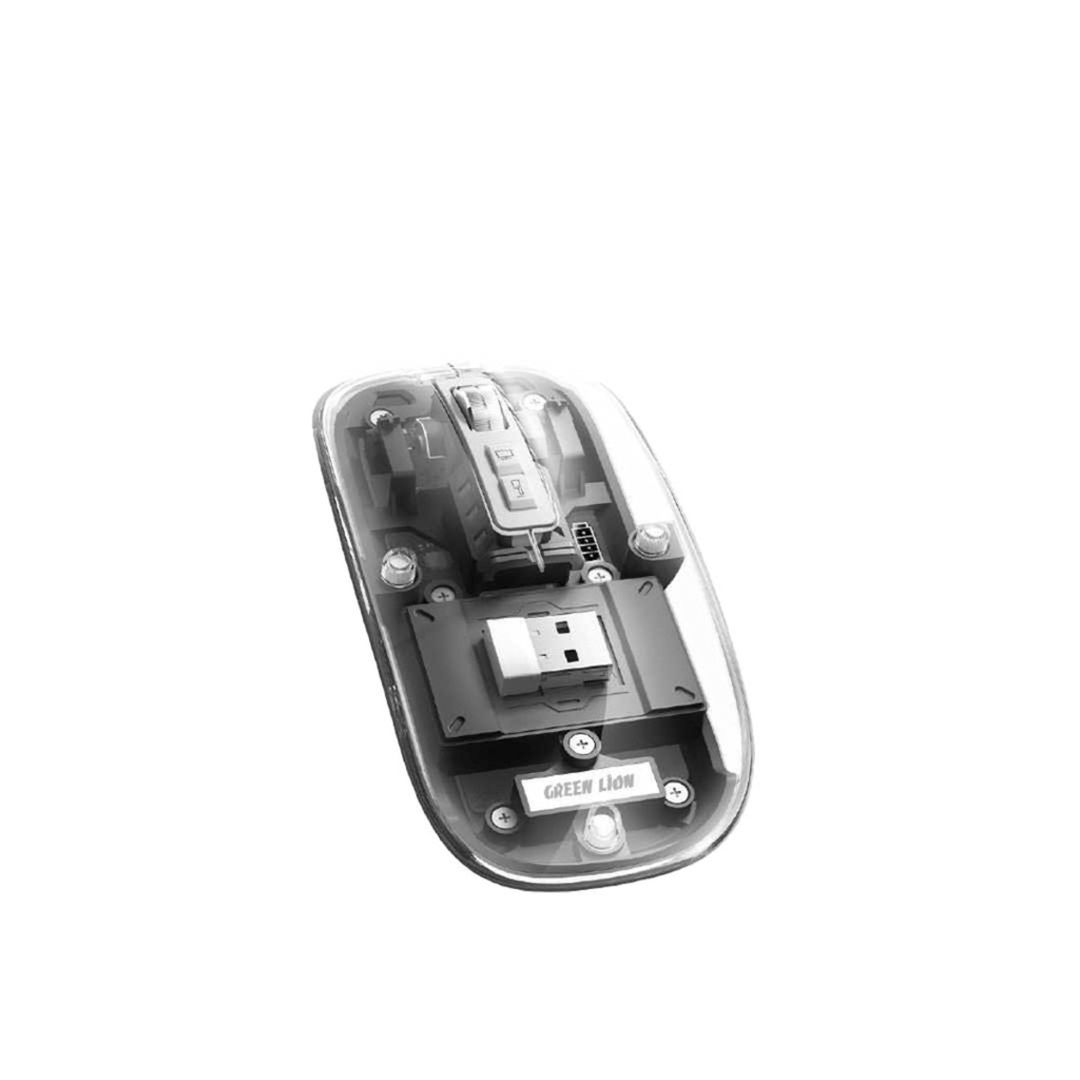 Green Lion Transparent Mouse — Periferik cihazlar, Bakı (2)