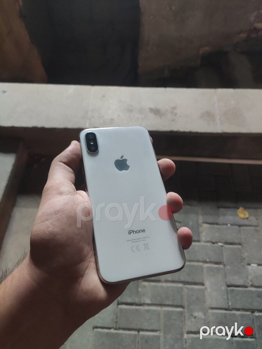 Apple iPhone X Silver 256GB/3GB — Smartfonlar, Bakı (2)