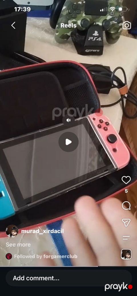 Nintendo Switch portativ oyun konsolu - Model: Nintendo Switch — Bakı