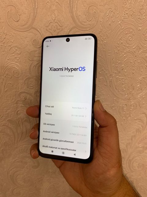 Xiaomi Redmi Note 11 Pearl White 64GB/6GB — Bakı