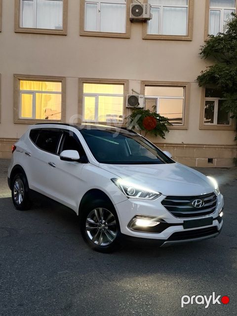 Hyundai Santa Fe, 2.0 L, 2016 il, 138 500 km — Bakı