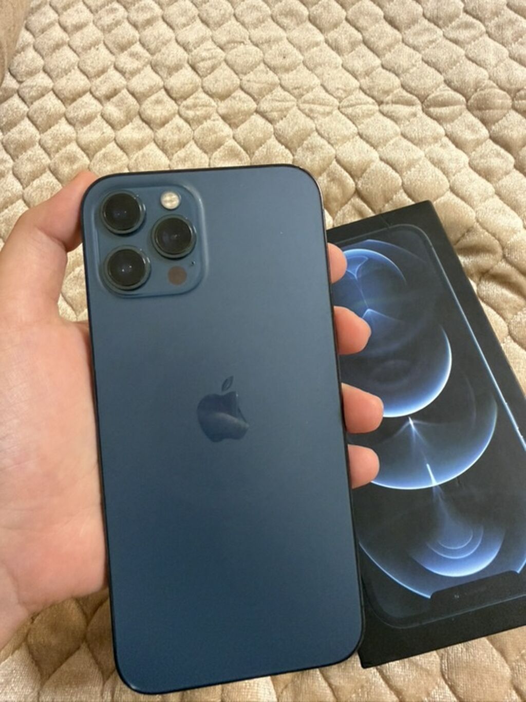 IPhone 12 Pro, 128 GB, Pacific Blue, Face ID — Apple iPhone, Biləsuvar (3)