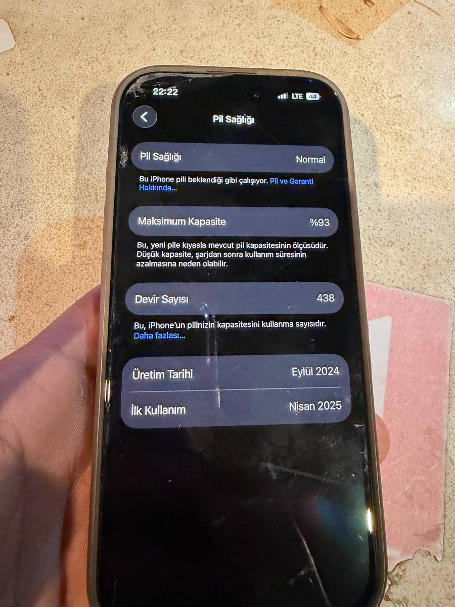 Apple iPhone 16 Pro White Titanium 128GB/8GB — Smartfonlar, Bakı (3)