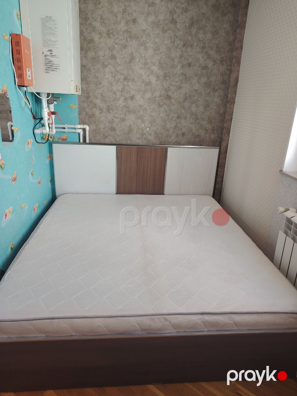 İki nəfərlik çarpayı və döşək dəsti - Ölçü: təxmini 160×200 sm — Yataqlar, Sumqayıt (2)