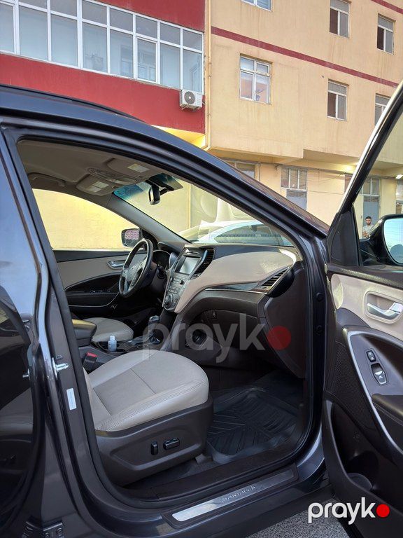 Hyundai Santa Fe, 2.0 L, 2016 il, 128 000 km — Avtomobillər, Bakı (6)