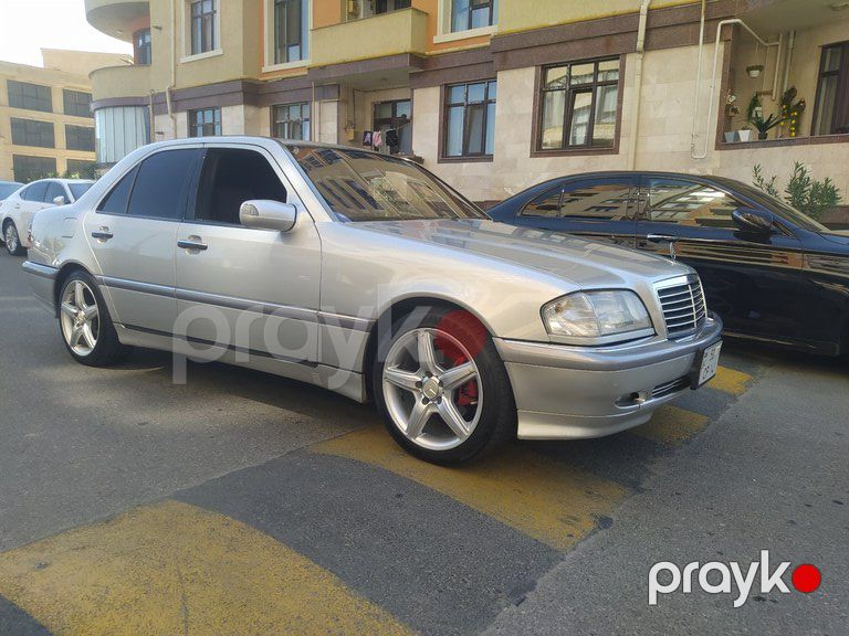 Mercedes C 220, 2.2 L, 1996 il, 199 373 km — Avtomobillər, Sumqayıt (5)