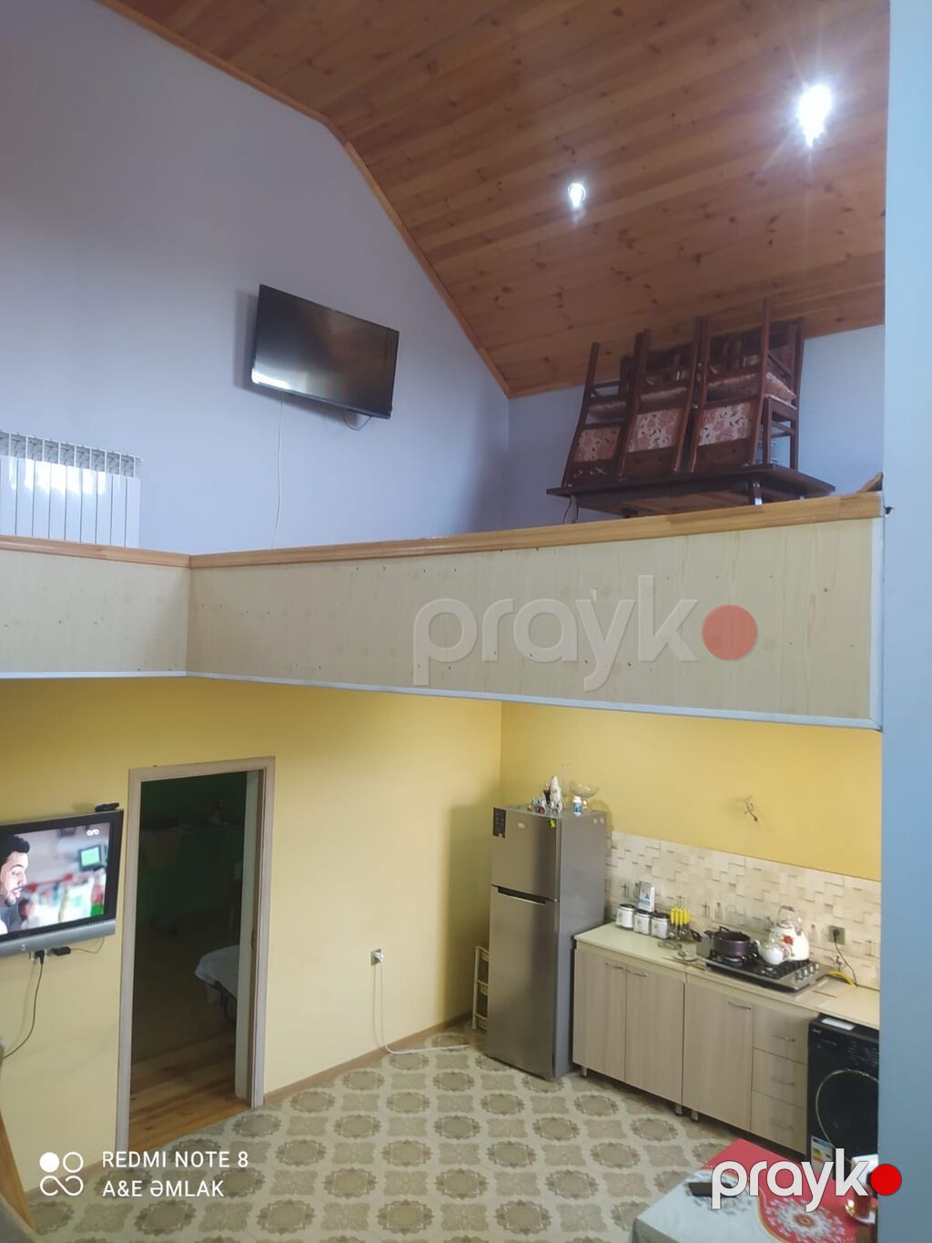 3 otaqlı, 96 kv. m, Kredit yoxdur, Orta təmir — Ev, villa, Digah (7)