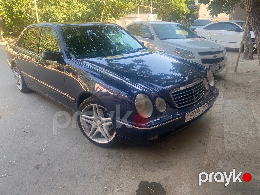 Mercedes E 280, 2.8 L, 2000 il, 323 000 km — Avtomobillər, Sumqayıt (2)