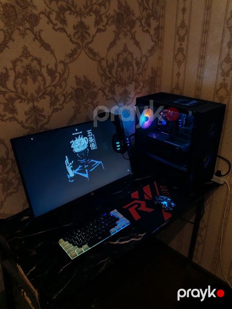 Monitor: HP X24 Gaming (144Hz, IPS) Prosessoru: Intel Core i3-10100F — Xaçmaz