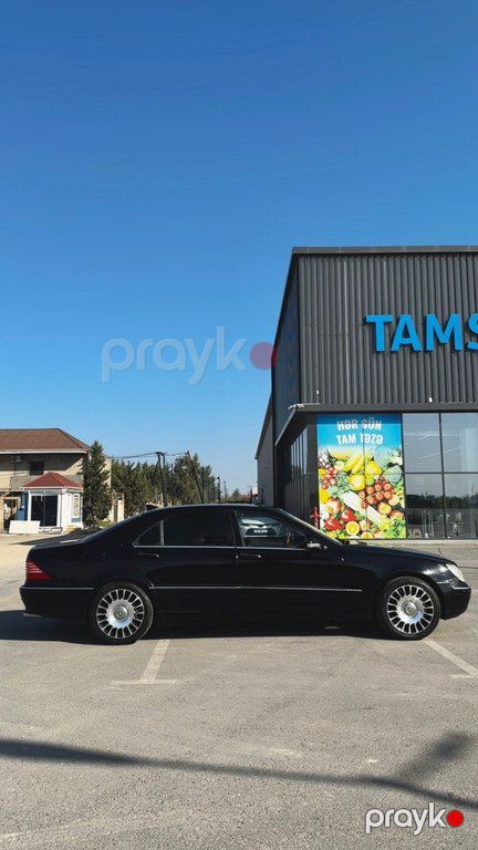 Mercedes S 320, 3.2 L, 1999 il, 280 000 km — Avtomobillər, Bakı (3)