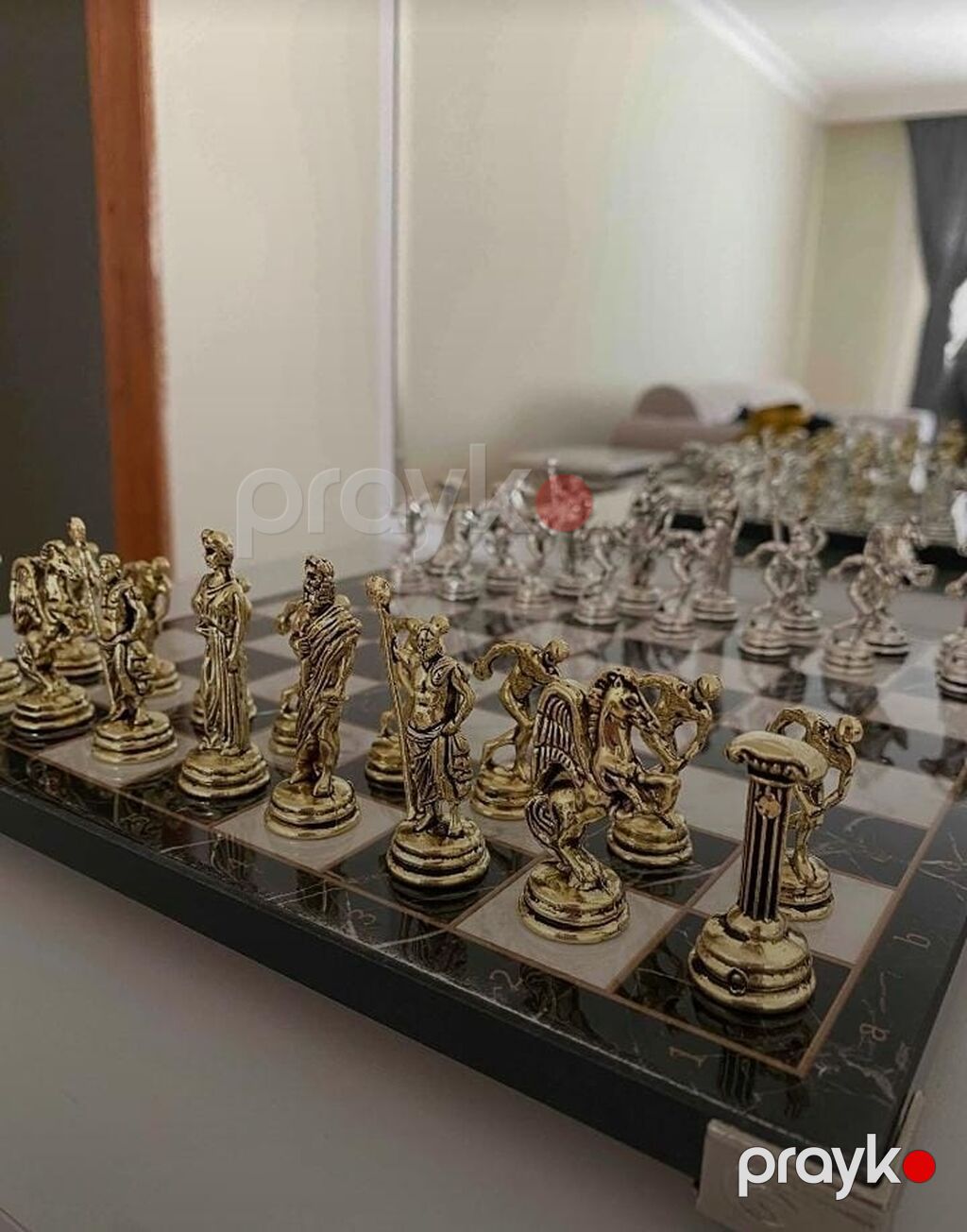 Cooper Chess – metal fiqurlu şaxmat dəsti 210azn alınıb. Fərqlilik — Şax, şəkəh, nard, Digah (4)