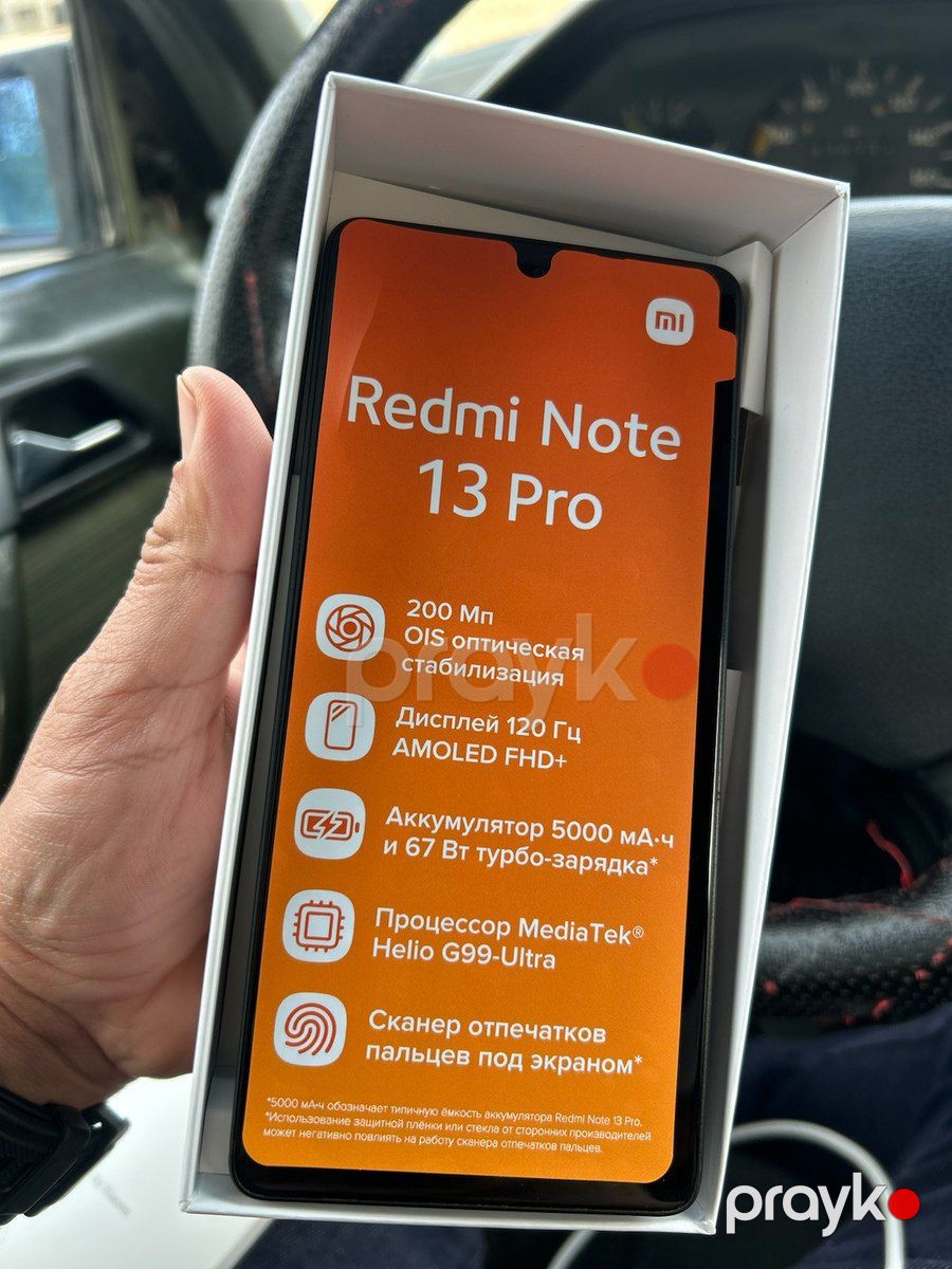 Xiaomi Redmi Note 13 Pro 5G Midnight Black 256GB/12GB — Smartfonlar, Gəncə (7)
