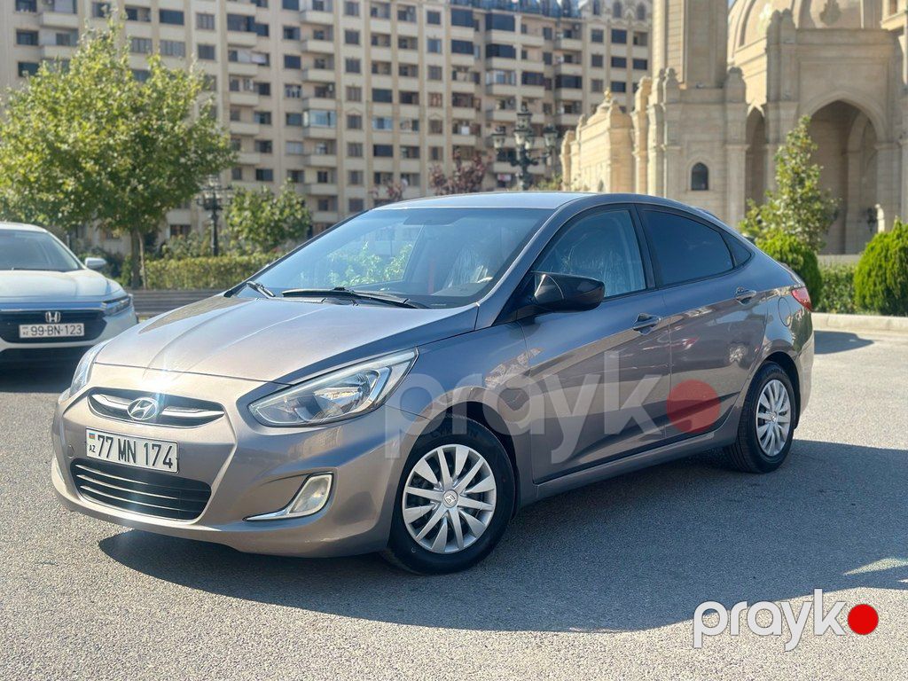 Hyundai Accent, 1.6 L, 2017 il, 100 000 km — Avtomobillər, Bakı (2)