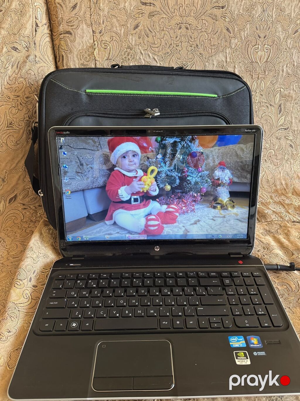 HP Pavilion dv6 noutbuk + çanta Texniki xüsusiyyətlər: - Ekran: 15.6" — HP, Sumqayıt