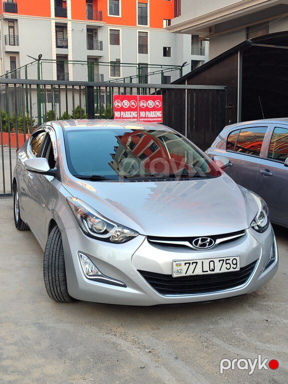 Hyundai Avante, 1.6 L, 2014 il, 140 900 km — Avtomobillər, Bakı (2)